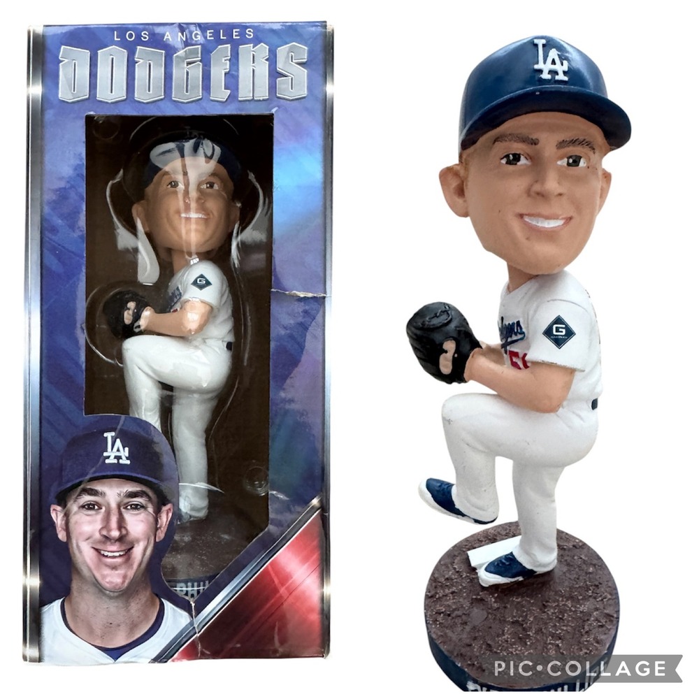 EVAN PHILLIPS LA Dodgers Bobblehead MLB Baseball Giveaway New in Box 9/7/24